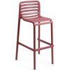 Стул (кресло) Nardi Doga Stool барный, цвет марсала