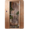 Дверь для сауны DoorWood (Дорвуд) 70x190 Эталон Фотопечать A030 левая