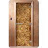 Дверь для сауны DoorWood (Дорвуд) 70x190 Эталон Фотопечать A054 левая