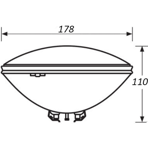      Pool King 36 , PAR-LED36PC