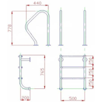      Flexinox TWO-PIECES   AISI-304 3 