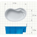    Ocean standart  4.2x2.5x1.5  :  