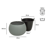   () Prosperplast 3.9  Beton Bowl, , 2 