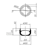    Kolpa Boul Basin FI 40, white