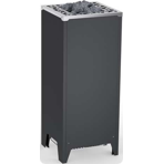  Печь электрическая EOS Cubo 2 plus 12 кВт антрацит (решетка Round holes нерж.сталь)