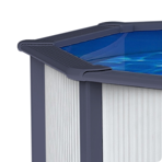  Морозоустойчивый бассейн PoolMagic Sky овальный 7.3x3.6x1.3 м с лестницей